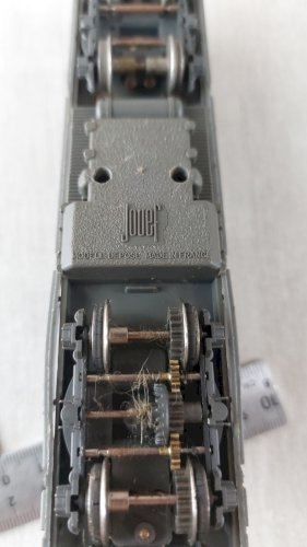 Ancienne locomotive Diesel BB66150, Jouef, en HO ^