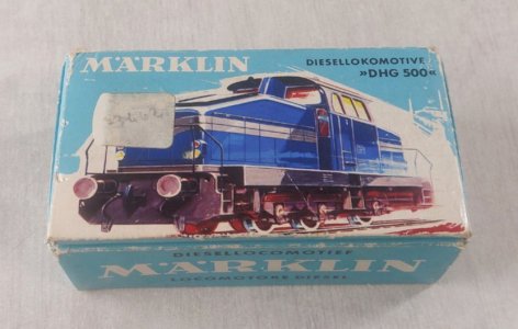 Ancienne locomotive Diesel DHG 500, Märklin 3078, en HO