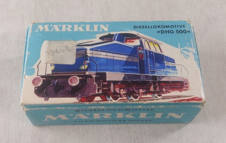 Ancienne locomotive Diesel DHG 500, Märklin 3078, en HO