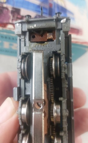 Ancienne locomotive Diesel DHG 500, Märklin 3078, en HO