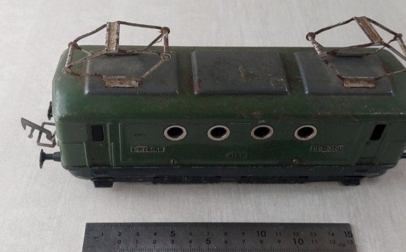 Ancienne locomotive électrique, BB 8101, en métal, Jep, en 0