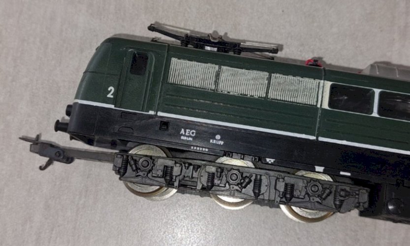 Ancienne locomotive électrique, DB151002-3, Lima, en HO