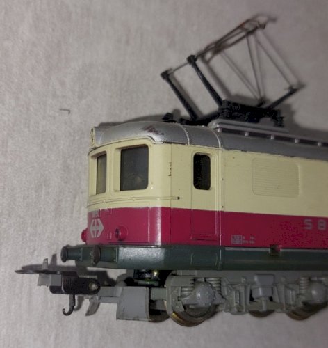Ancienne locomotive électrique, SBB - CFF Suisse 10050, Lima, en HO