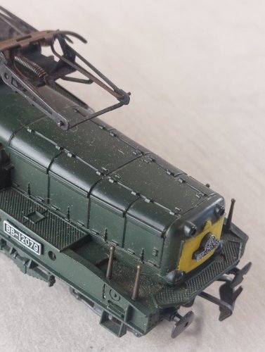 Ancienne locomotive électrique SNCF, BB 12079, Jouef, en HO ^