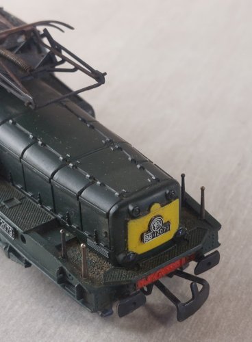 Ancienne locomotive électrique SNCF, BB 12079, Jouef, en HO ^