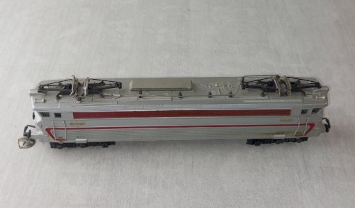 Ancienne locomotive électrique, SNCF CC 40101, Gégé, en HO