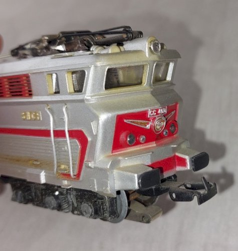 Ancienne locomotive électrique, SNCF CC 40101, Gégé, en HO