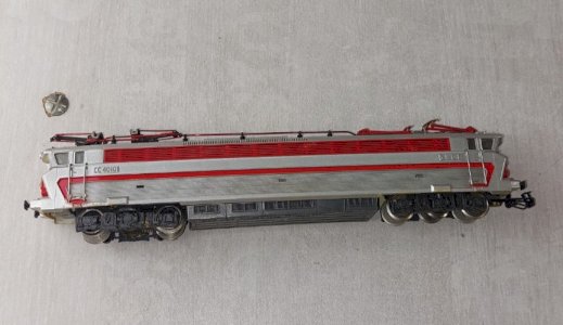 Ancienne locomotive électrique, SNCF CC 40101, Märklin / Jouef, 39401 en HO