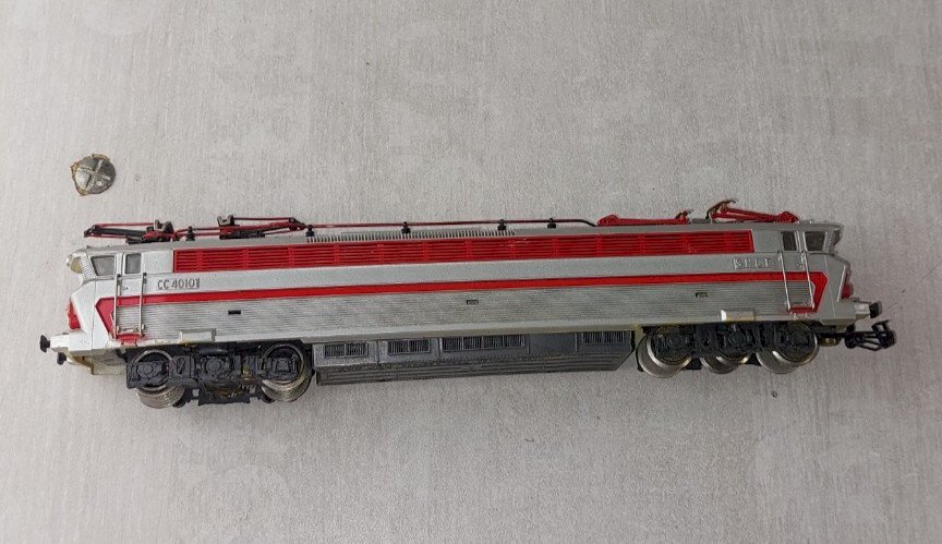 Ancienne locomotive électrique, SNCF CC 40101, Märklin / Jouef, 39401 en HO