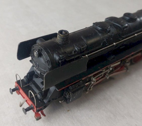 Ancienne locomotive vapeur 3048 + tender, 01 097, Märklin, en HO