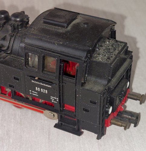 Ancienne locomotive vapeur 80 028, Roco, en HO