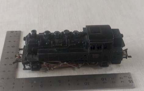 Ancienne locomotive vapeur 81004, Märklin 3031, en HO