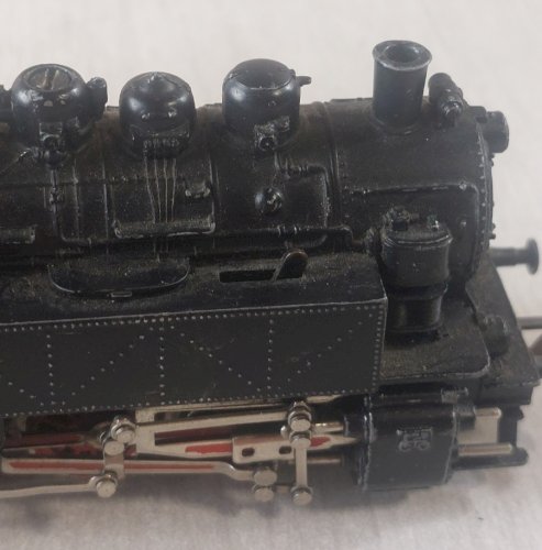 Ancienne locomotive vapeur 81004, Märklin 3031, en HO