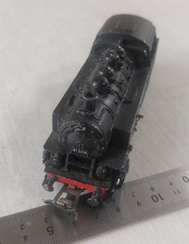 Ancienne locomotive vapeur 81004, Märklin 3031, en HO