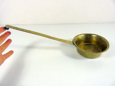 Ancienne louche à eau en cuivre XVIII°