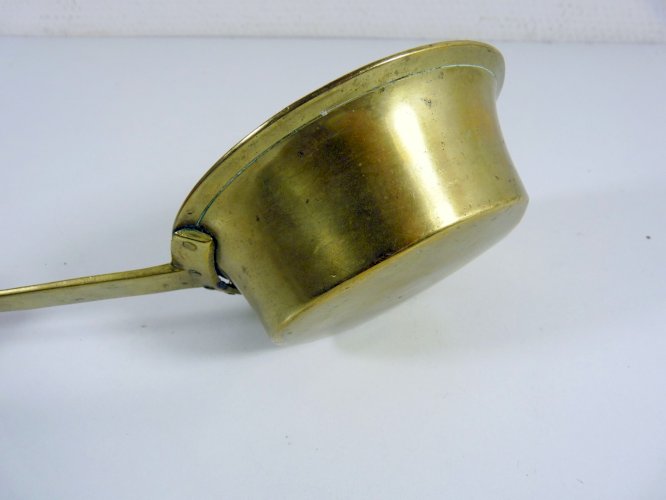 Ancienne louche à eau en cuivre XVIII°