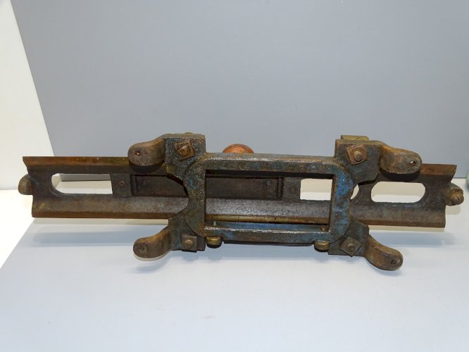 -ANCIENNE MACHINE A GREFFER OUTIL ANCIEN DE VITICULTEUR BRONZE LAITON & METAL D