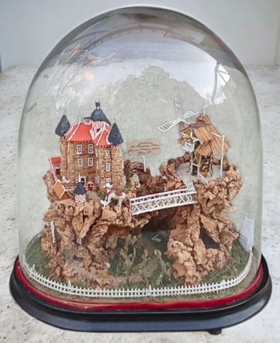 Ancienne Maquette Reproduction Château De Beauvoir Saint Pourçain sur Besbre