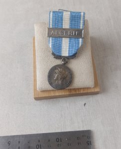 Old colonial medal, Algeria ribbon