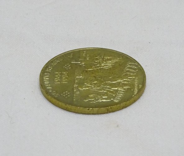 -ANCIENNE MEDAILLE de TABLE 50e ANNIVERSAIRE 1944/1994 JOUR J COLLECTION   D