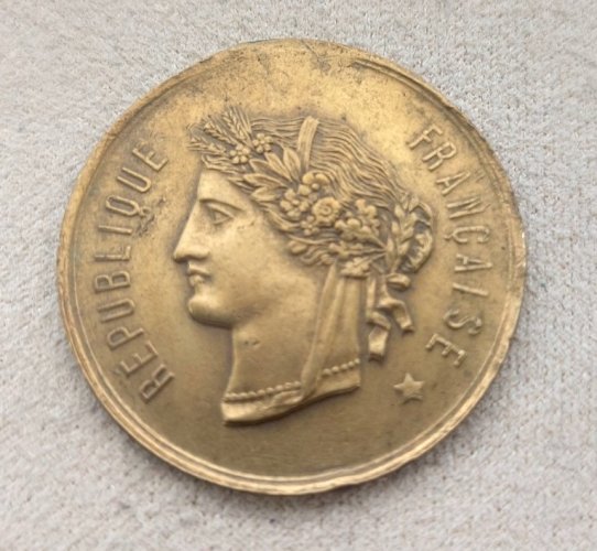 Ancienne médaille / jeton de forain, honneur à l'adresse ^