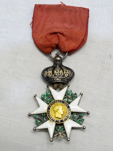 -ANCIENNE MEDAILLE LEGION D'HONNEUR NAPOLEON III SECOND EMPIRE