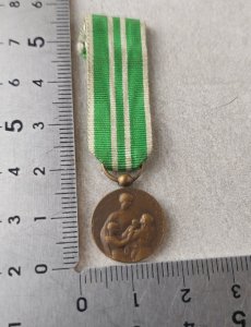 Ancienne médaille, Orphelinat des chemins de fer, prévoyance solidarité ^