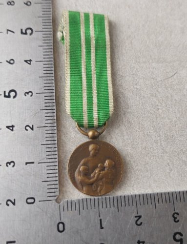 Ancienne médaille, Orphelinat des chemins de fer, prévoyance solidarité ^
