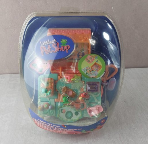 Ancienne micro maison, Littlest Pet Shop, teeniest / tiniest, Hasbro, scellé