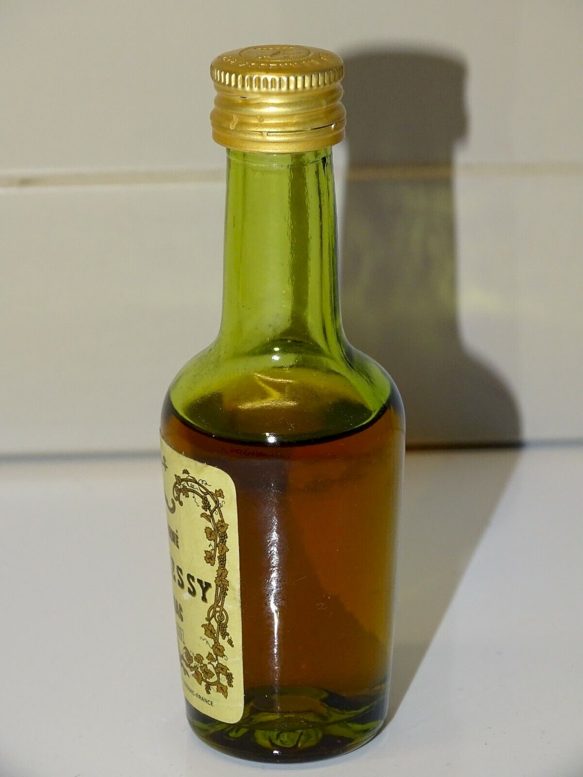 ANCIENNE MIGNONNETTE FLASQUE Flask Casanis Anisette Liqueur Année 10 Cl