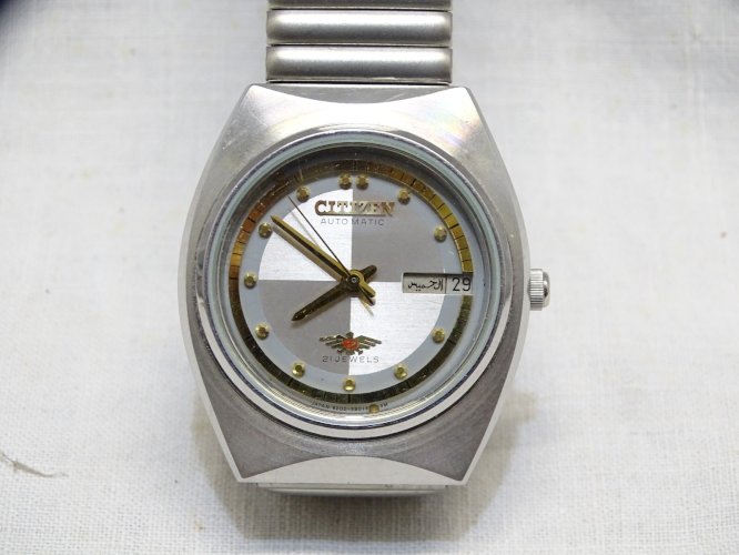 -ANCIENNE MONTRE BRACELET CITIZEN MECANIQUE AUTOMATIQUE COLLECTION