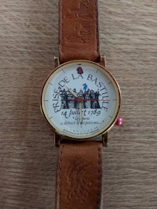 Ancienne Montre Collection Bicentenaire Révolution A.Silberstein 1789 Bastille