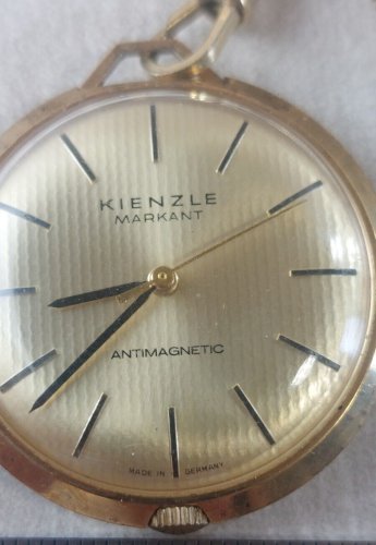 Ancienne montre de poche / gousset, mécanique, Kienzle Markant