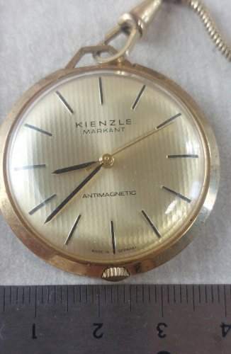 Ancienne montre de poche / gousset, mécanique, Kienzle Markant