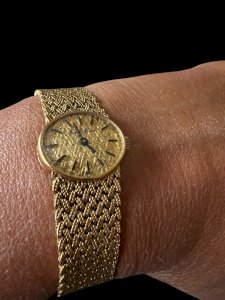 Vintage 18-carat Gold Women's Watch Bueche-Girod Switzerland 40.75g