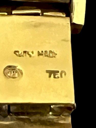 Ancienne Montre Femme Or  18 carats vintage Bueche -Girod  Suisse 40,75g