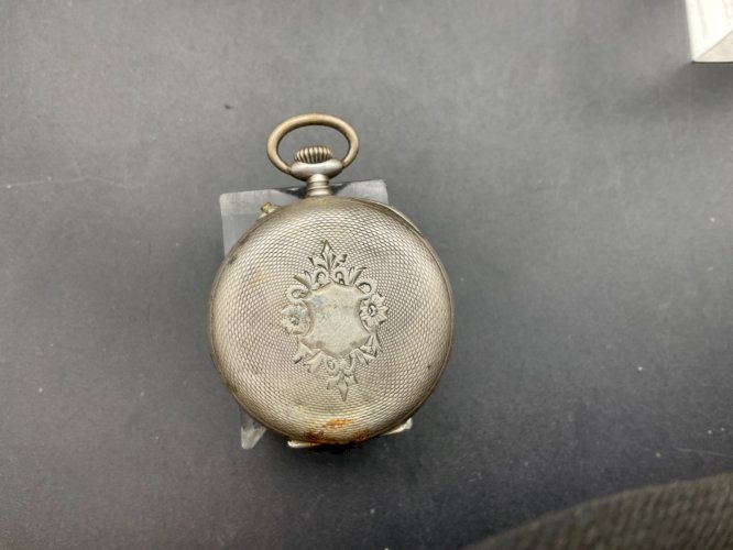 Ancienne Montre Gousset châtelaine ARGENT .DAXI .