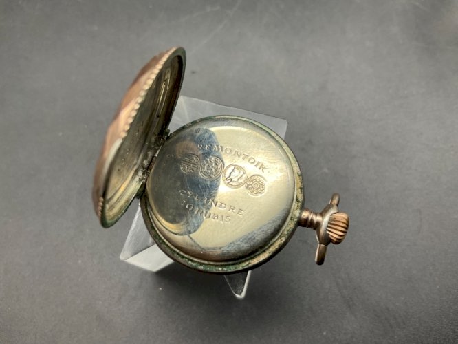 Ancienne Montre Gousset châtelaine ARGENT .WARZA .