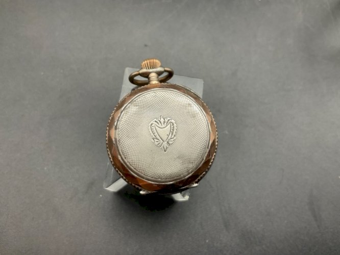 Ancienne Montre Gousset châtelaine ARGENT .WARZA .