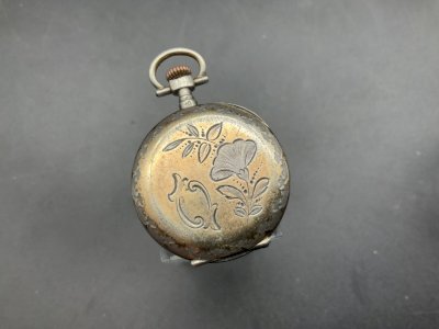 Vintage Silver Chatelaine Pocket Watch.