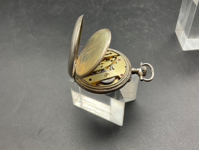 Ancienne Montre Gousset châtelaine ARGENT .