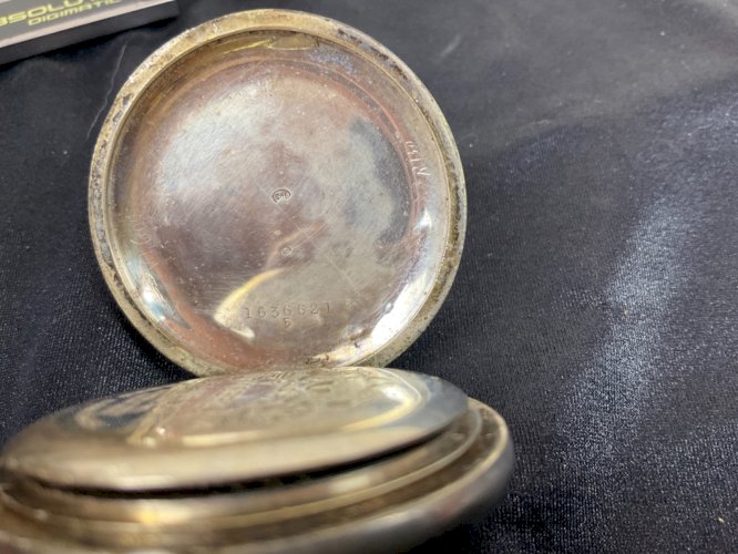 ancienne montre gousset MOERIS Argent hors concours