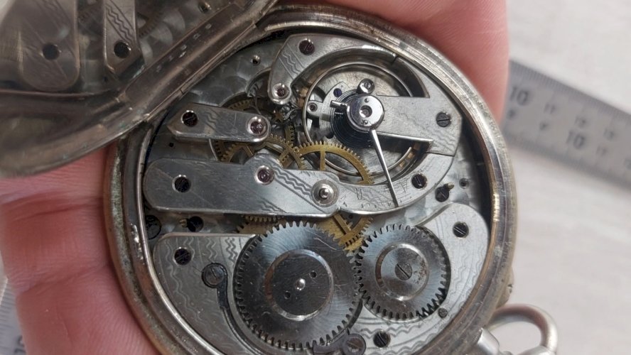 Ancienne montre gousset / régulateur à quantième