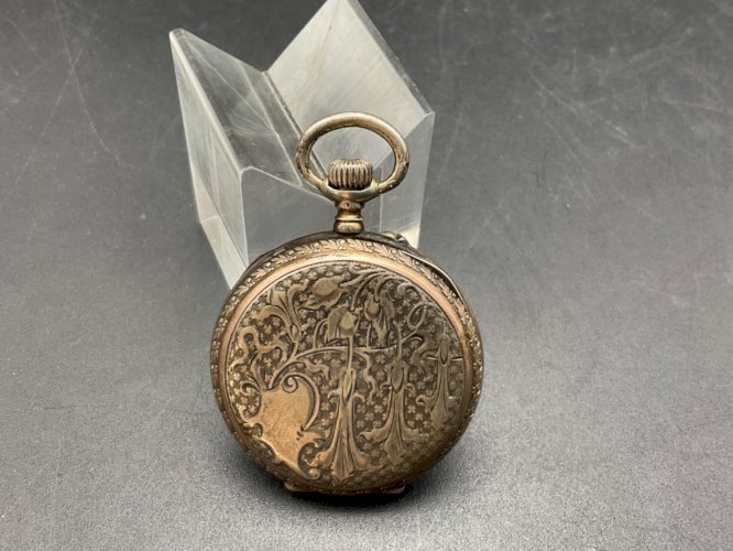 Ancienne Montre Gousset régulateur ARGENT .