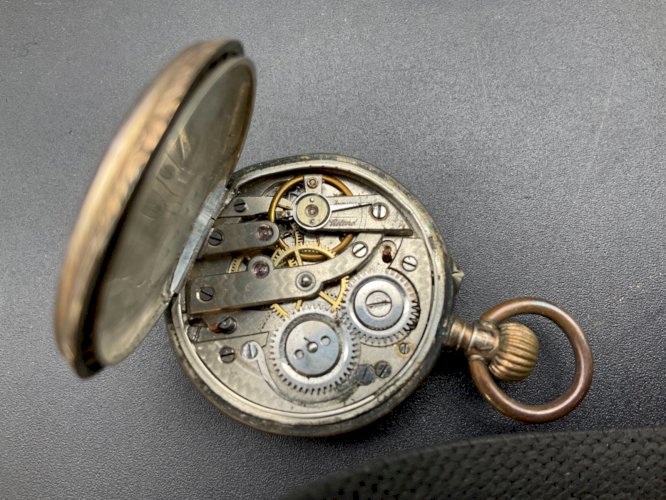 Ancienne Montre Gousset régulateur ARGENT .