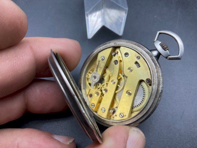 Ancienne Montre Gousset régulateur chronomètre argent