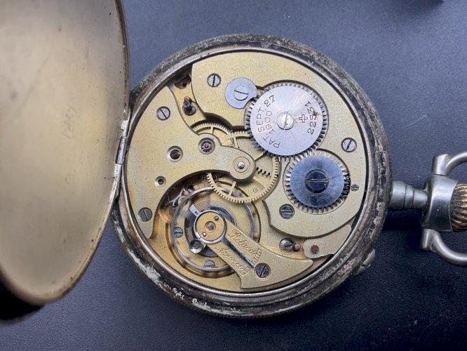 Ancienne Montre Gousset régulateur chronomètre art nouveau 1900
