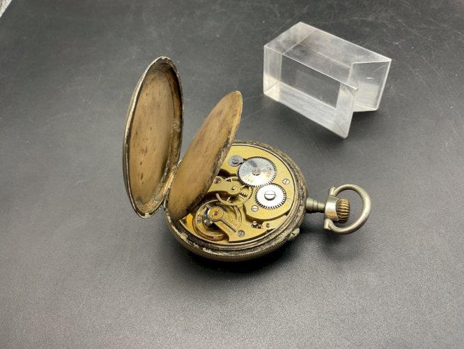 Ancienne Montre Gousset régulateur chronomètre art nouveau 1900