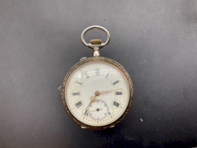 Ancienne Montre Gousset régulateur chronomètre en argent