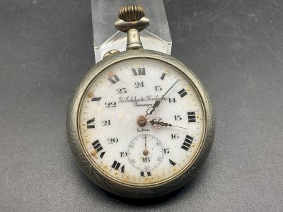 Old Regulator Pocket Watch Chronometer the Watchmaking Solidarity Besançon.